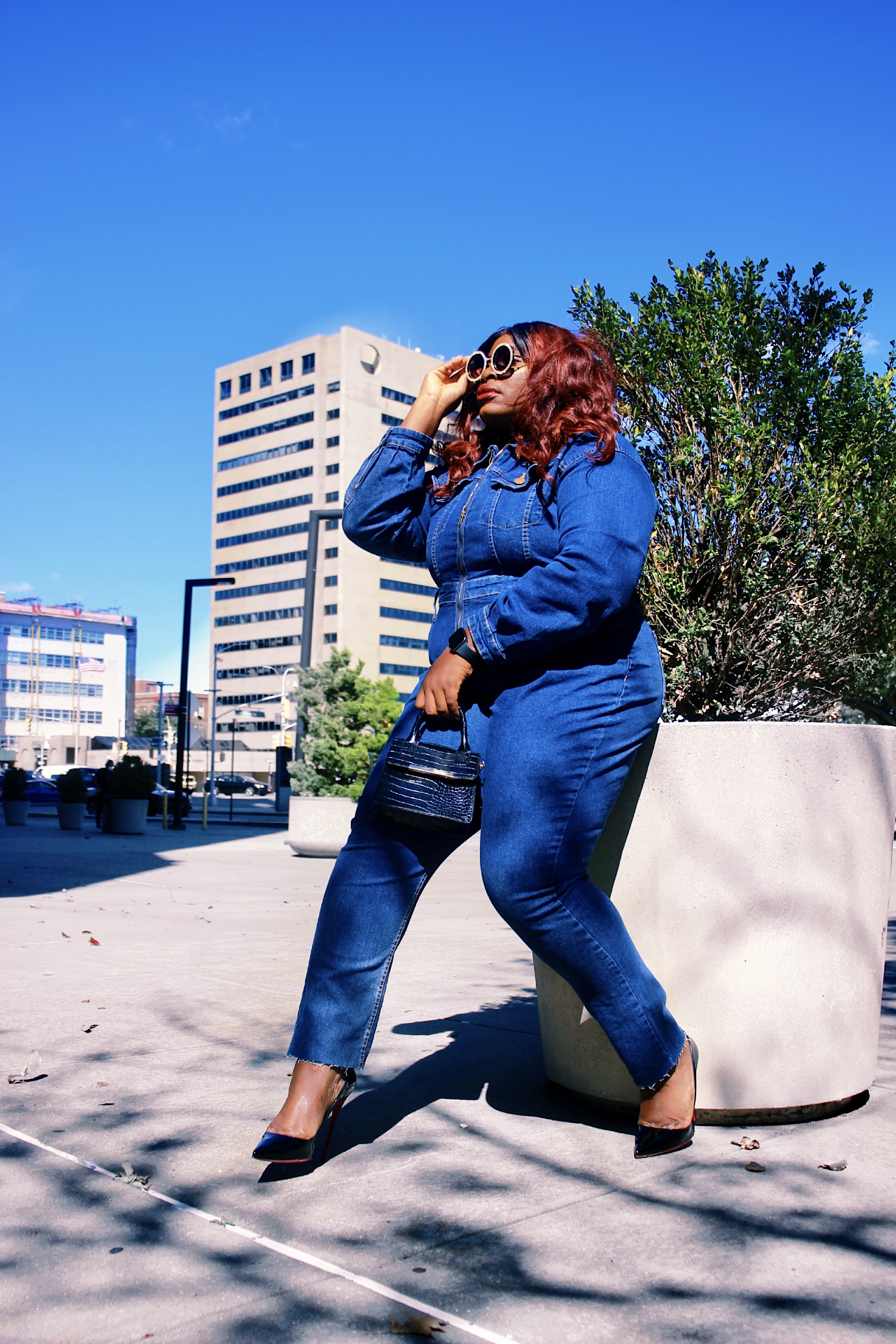 The Perfect Denim Jumpsuit